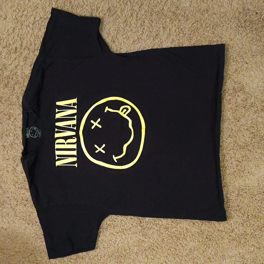 Nirvana Smiley Face T-shirt